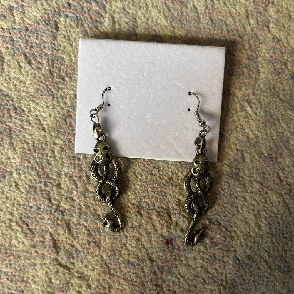 Death eater earrings